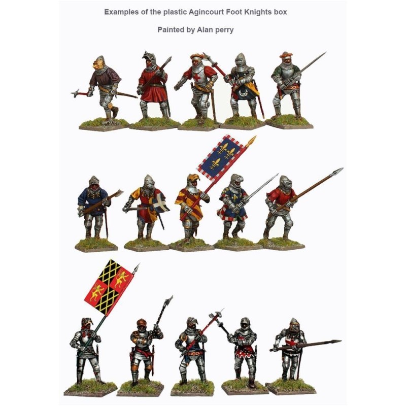 Perry Miniatures: Cavalieri a piedi ad Agincourt 1415-29 (28mm)