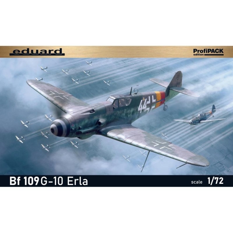 ProfiPACK edition kit of German WWII fighter aircraft Bf 109G-10 Erla 1/72