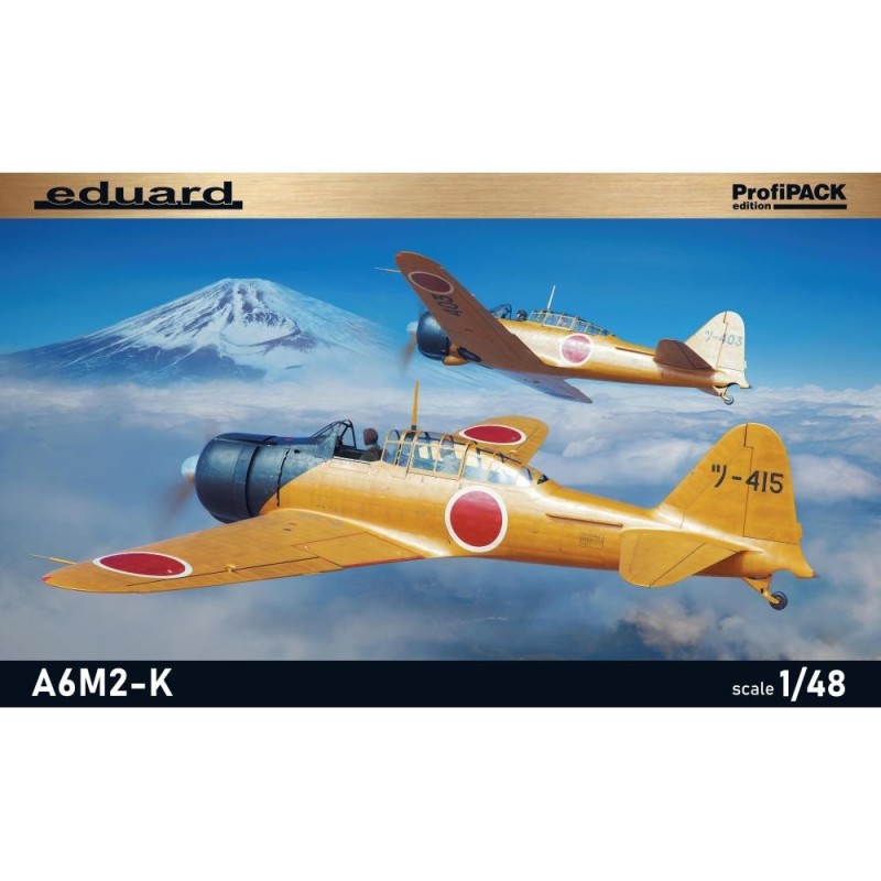 ProfiPACK edition kit of Japanese two-seat trainer version of the WWII fighter aircraft A6M2-K 1/48