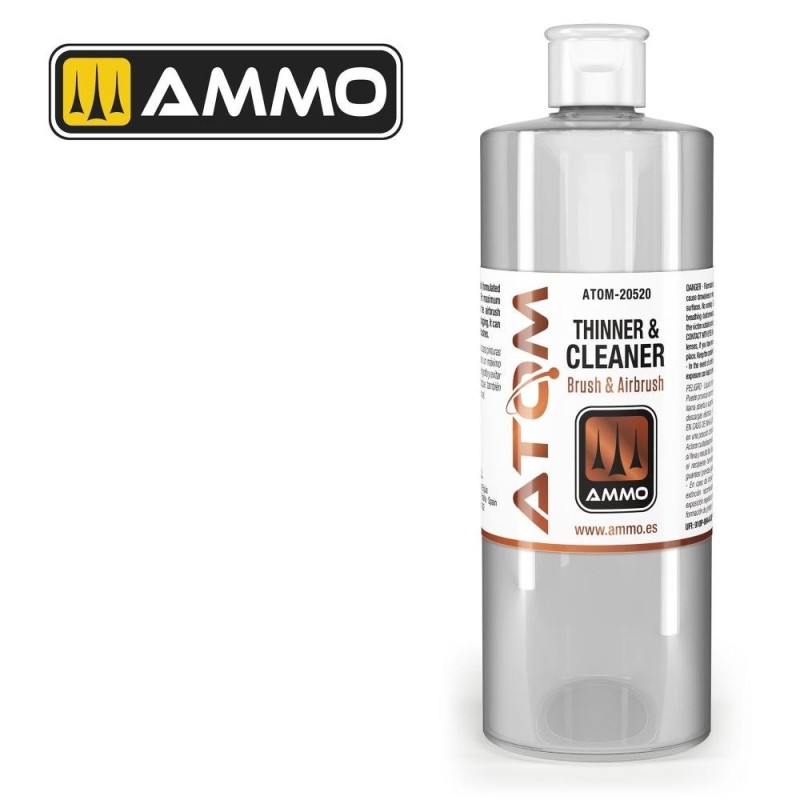 ATOM Thinner and Cleaner (400ml) diluente e pulitore