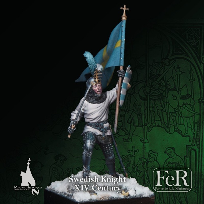 Swedish Knight XIV Century (54mm)
