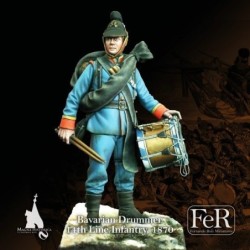 Bavarian Drummer 14th Line Infantry, 1870 (75mm)