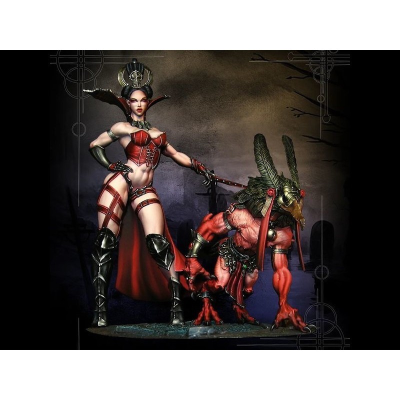 Nisha and Corvid (75mm) Edizione limitata kickstarter