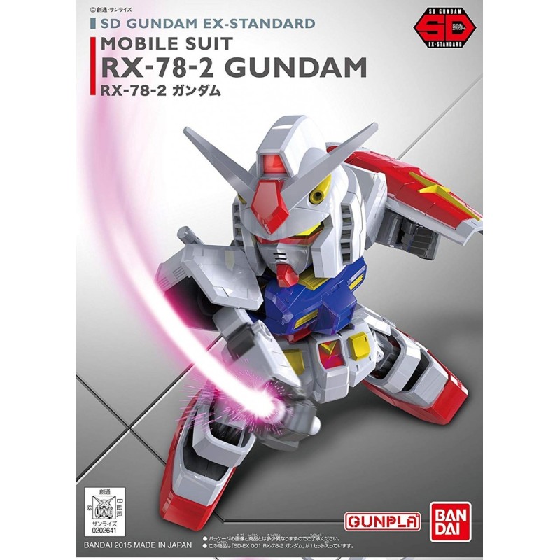 Sd Gundam Rx-78-2 Ex Std 001
