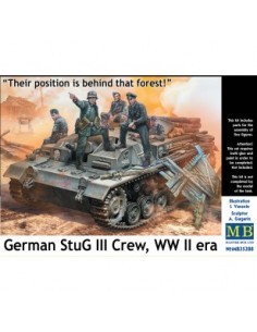 WWII German StuG III Crew