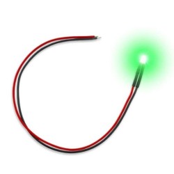 Luci LED lampeggianti verdi 3 mm (5791)