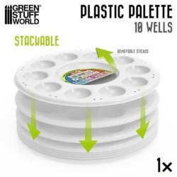 Tavolozza per Miscelazione Rotonda in plastica (5389)