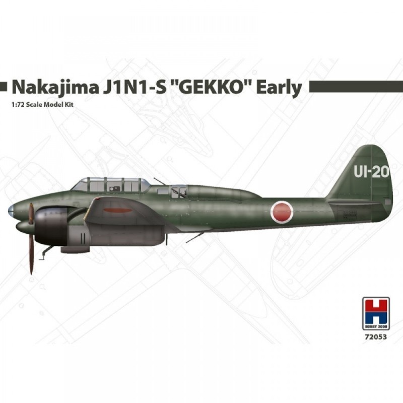 Nakajima J1N1-S "GEKKO" Early (1/72)