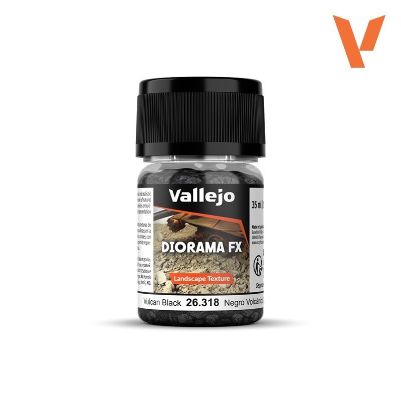 DIORAMA FX Nero vulcanico 2-5 mm
