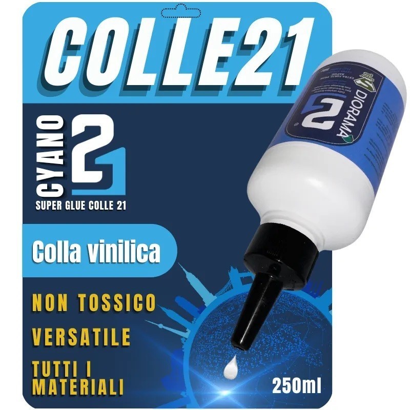 Colla Bianca Vinilica Superglue Colle21 – 250 ml