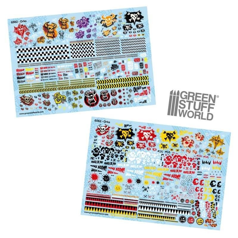 Decals ad acqua - Orchi (6562)