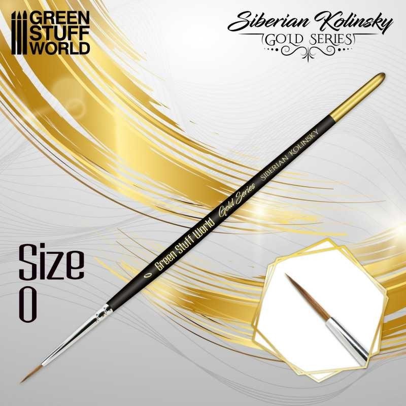 GOLD SERIES Pennello Kolinsky Siberiano -n° 0 (2357)