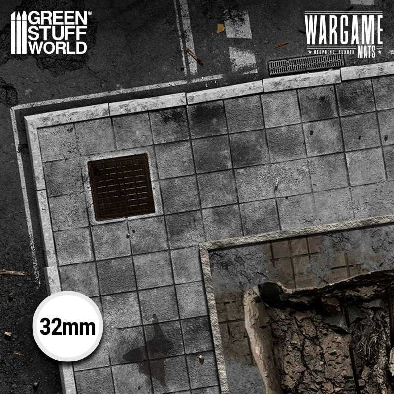 Tappetino neoprene 120x180cm Ground Zero District (6345)