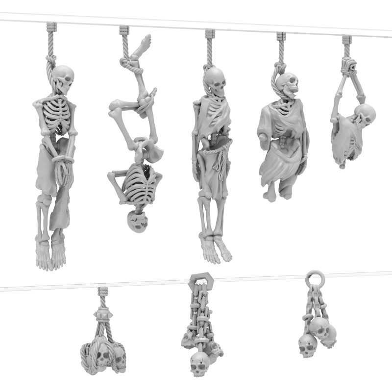 Scheletri appesi 1:48 (12733)