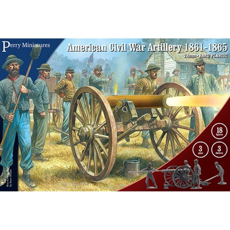 Perry Miniatures: Artiglieria della Guerra Civile Americana 1861-65 (28mm)