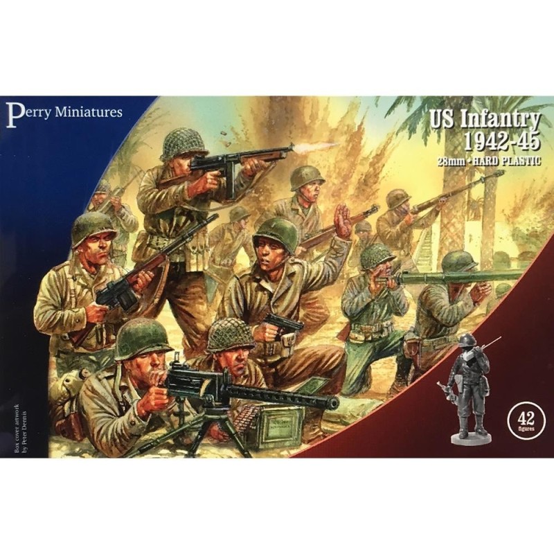 Perry Miniatures: Fanteria USA 1942-45 (28mm)