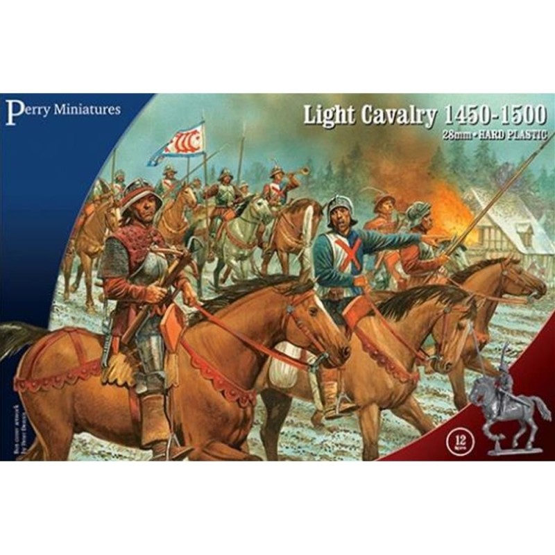 Perry Miniatures: Cavalleria Leggera 1450-1500 (12 figure a cavallo) (28mm)