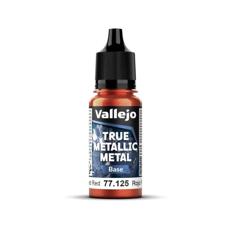 Vallejo TRUE METALLIC METAL Base: Forged Red - 18 ml