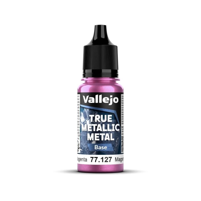 Vallejo TRUE METALLIC METAL Base: Crimson Magenta - 18 ml