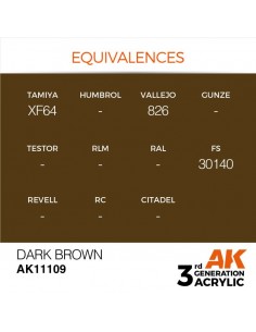 3rd Generation Dark Brown 17ml 2