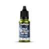 Vallejo TRUE METALLIC METAL Airbrush: Amber Green - 18 ml