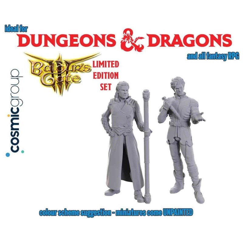 Dungeons & Dragons - Nolzur Marvelous Miniatures - Special Edition Baldur Gate 3 — Gale & Astarion