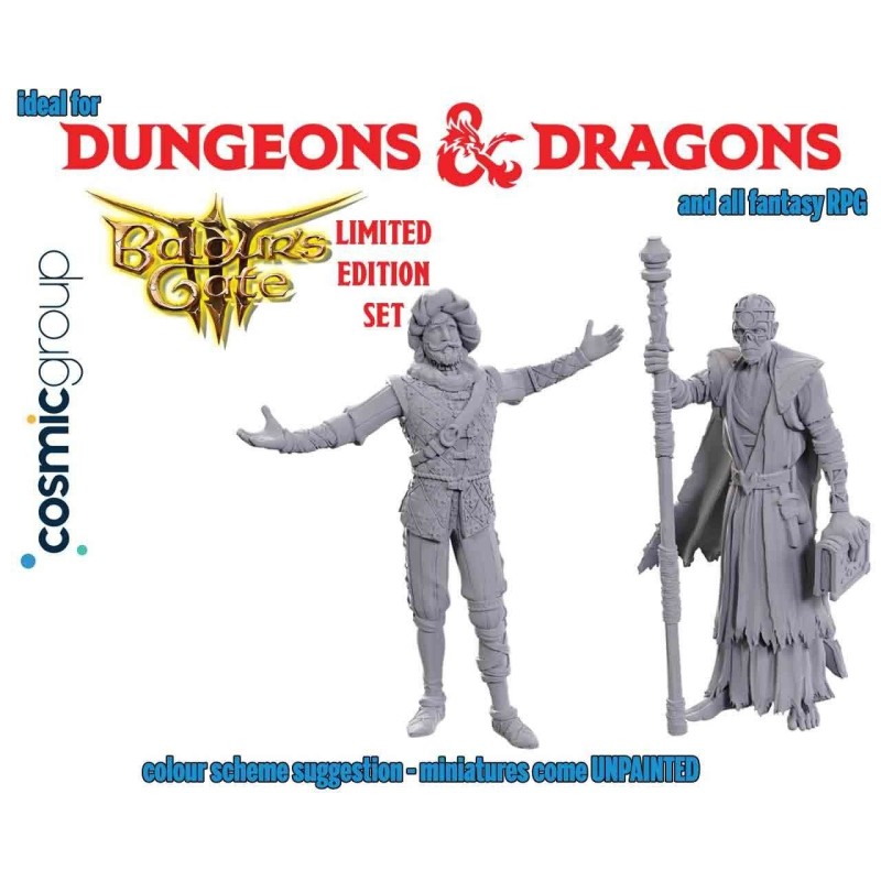 Dungeons & Dragons - Nolzur Marvelous Miniatures - Special Edition Baldur Gate 3 — Volo & Withers