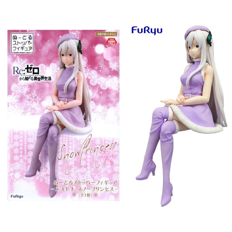 Zero Noodle Stopper Figure Echidna Snow Princess Fig Figure