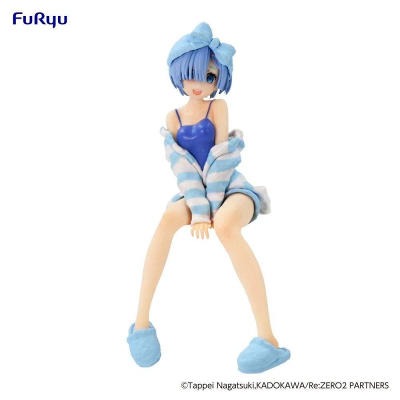 Re Zero Rem Roomwear Noodle Stopper Figure