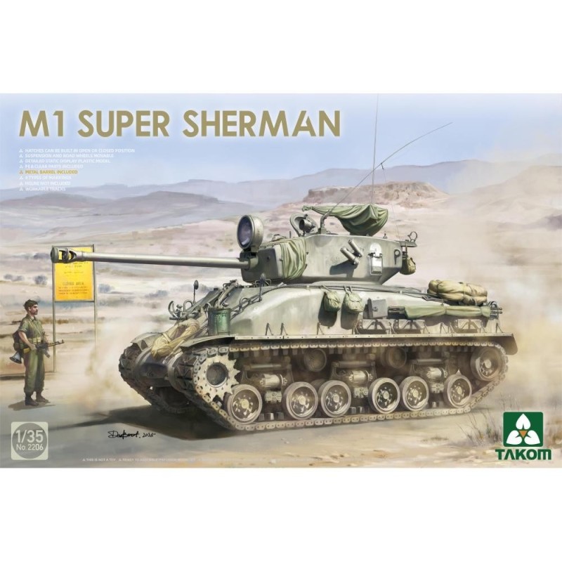 M1 SUPER SHERMAN 1/35