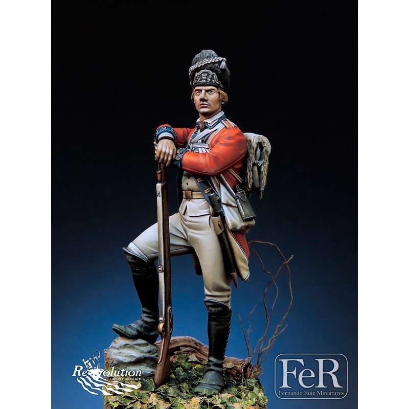 Royal Welch Fusiliers, Bunker Hill, 1775 (75mm)