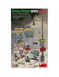 Road Signs WWII Italy (1/35)