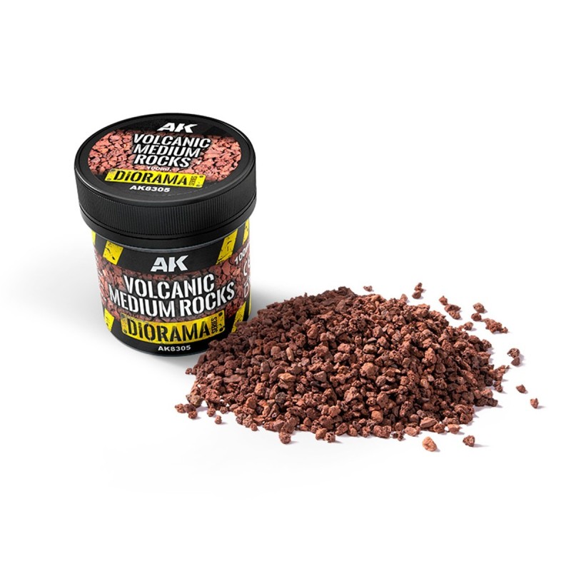 ROCCE VULCANICHE DI MEDIE DIMENSIONI 100ml
