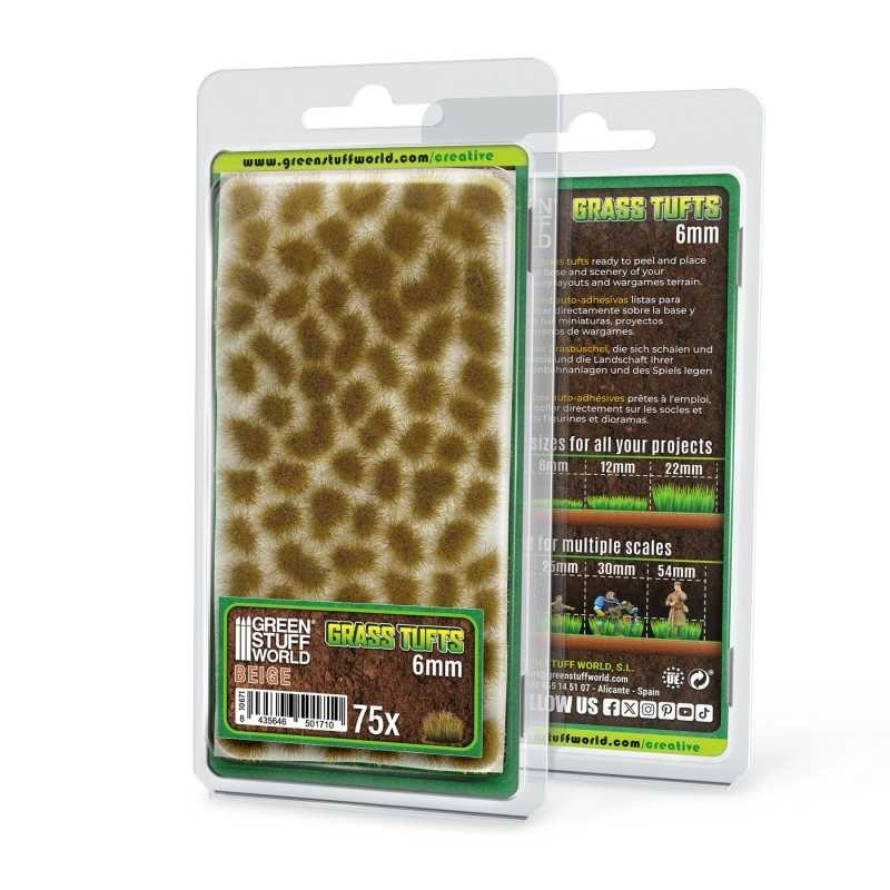 Ciuffi d'Erba - Tuft 6 mm - Beige (10671)