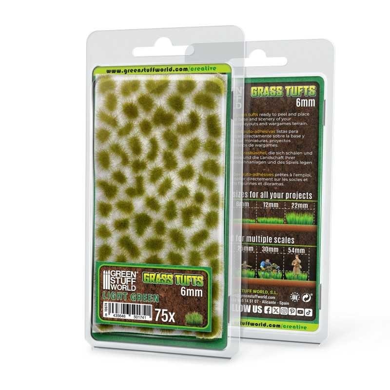 Ciuffi d'Erba - Tuft 6 mm - Verde Chiaro (10674)