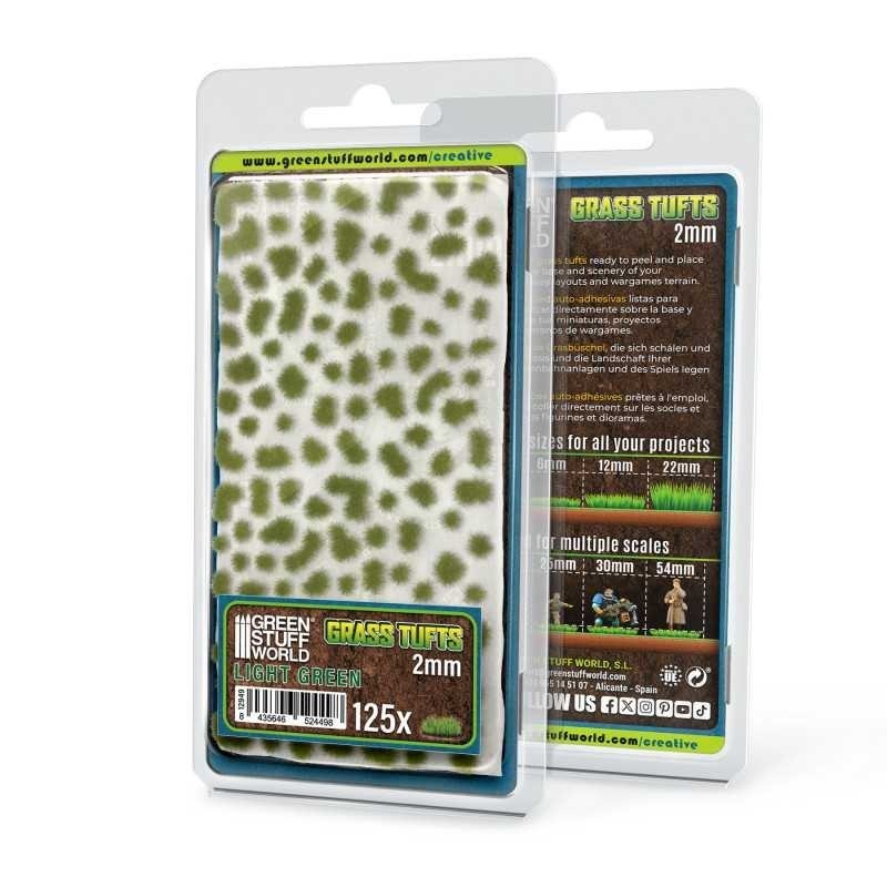 Ciuffi d'Erba - Tuft 2 mm - Verde Chiaroo (12949)
