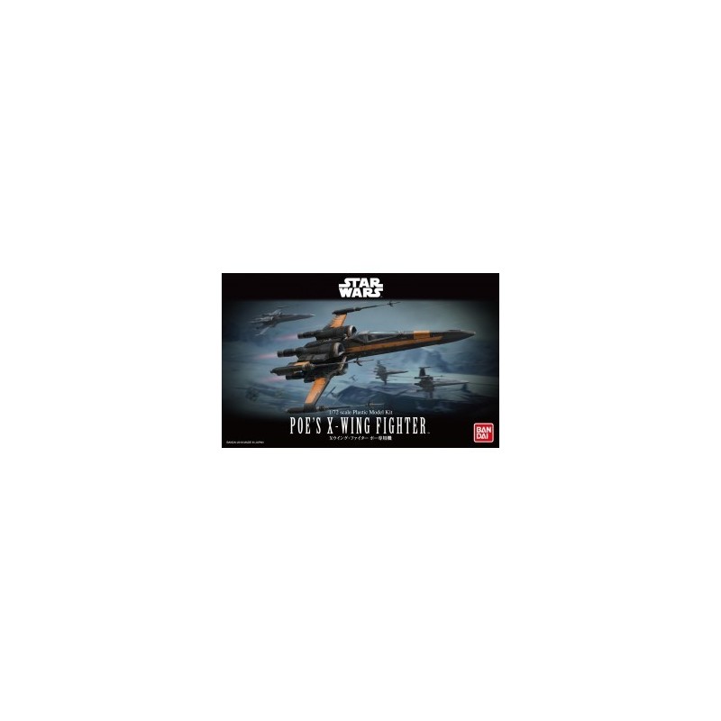 Star Wars serie - Poe Dameron's X-Wing Fighter 1/72