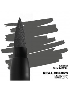 REAL COLORS MARKERS GUN METAL 2