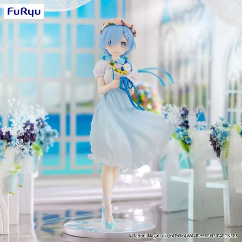 Rezero Rem Bridesmaid Trio-Try-It Figure