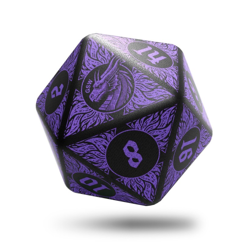 Dado Antistress Morbido d20 - Drago (5713)