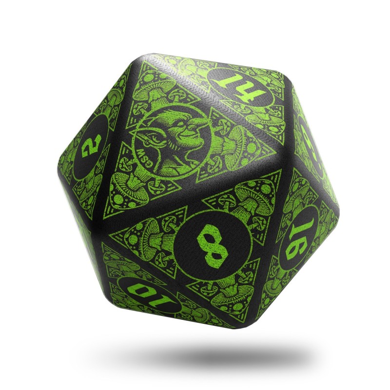 Dado Antistress Morbido d20 - Goblin (5714)