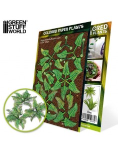 Piante di Carta Colorata -...