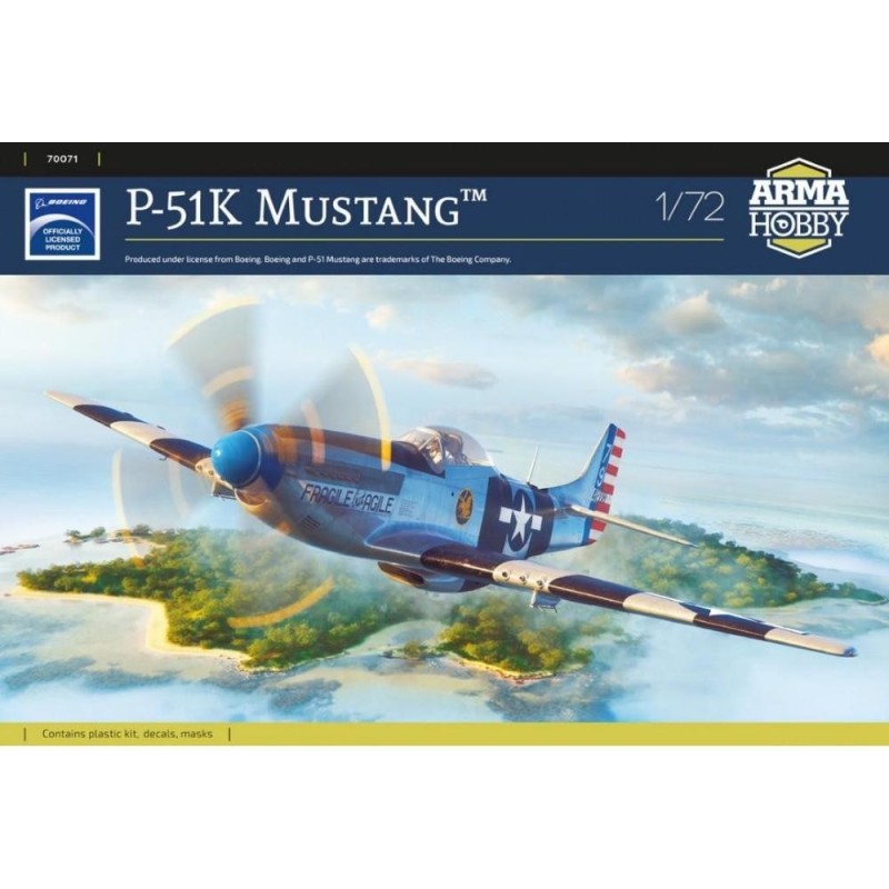 NORTH-AMERICAN P-51 K MUSTANG 1/72