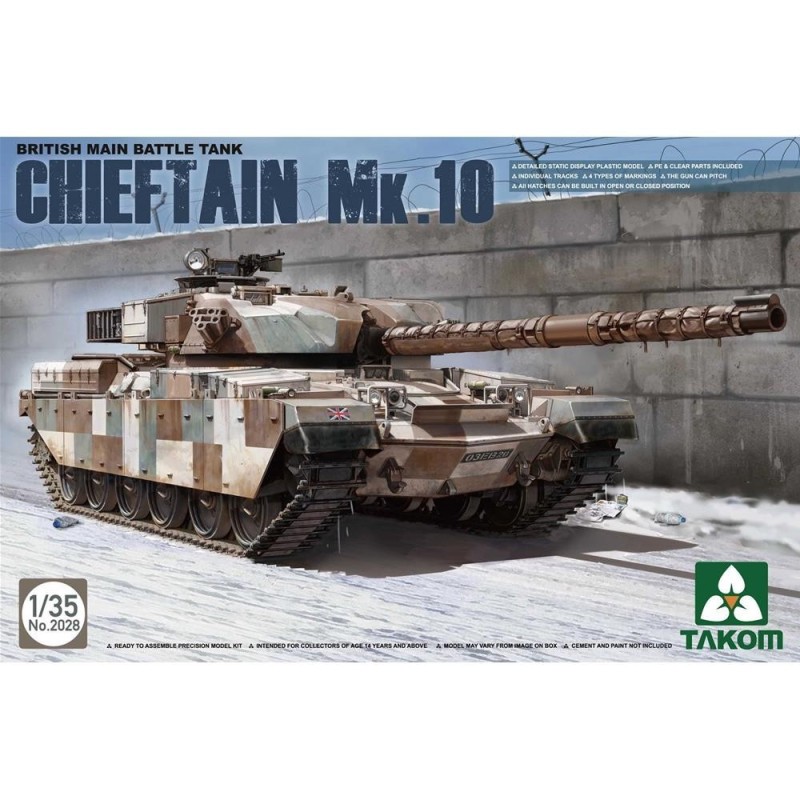 BRITISH MAIN BATTLE TANK CHIEFTAIN MK.10 1/35