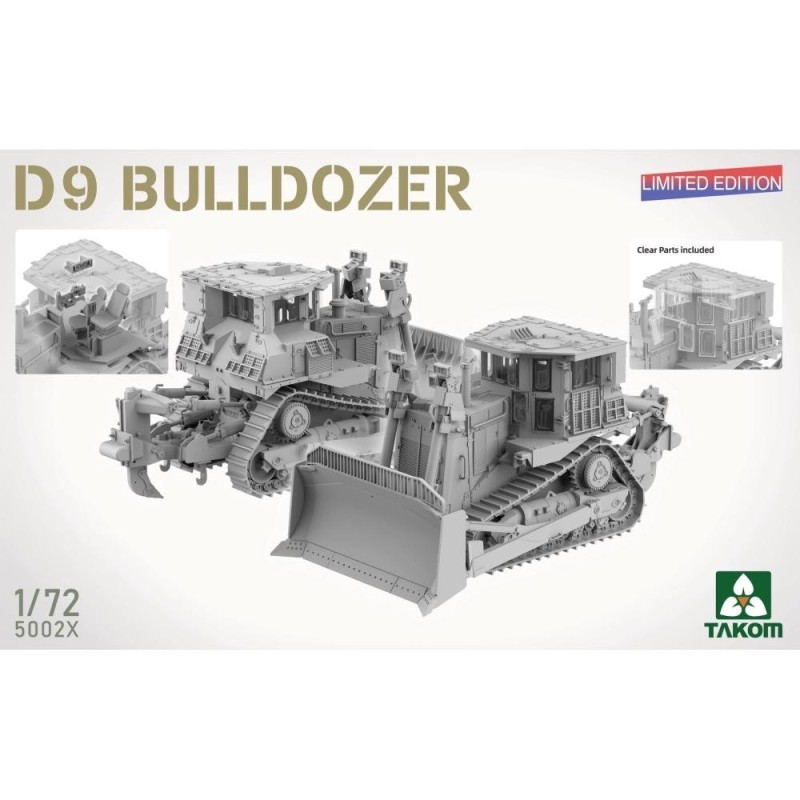 D9 BULLDOZER - LIMITED EDITION 1/72