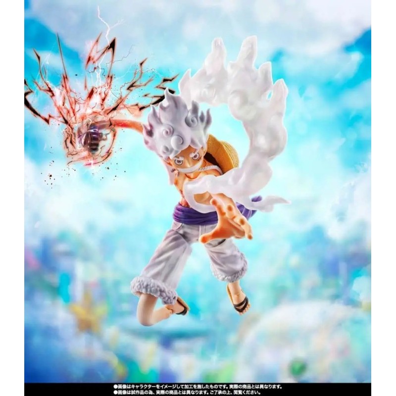 One Piece Monkey.D.Luffy Gear5 Future Island Egghead Shf