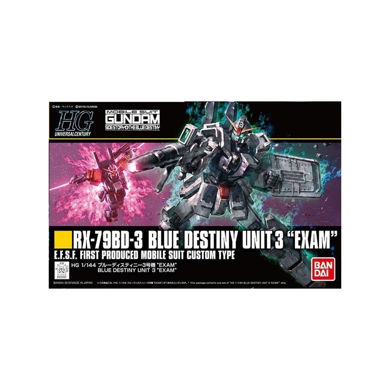 HG BLU DESTINY UNIT 3 EXAM 1/144