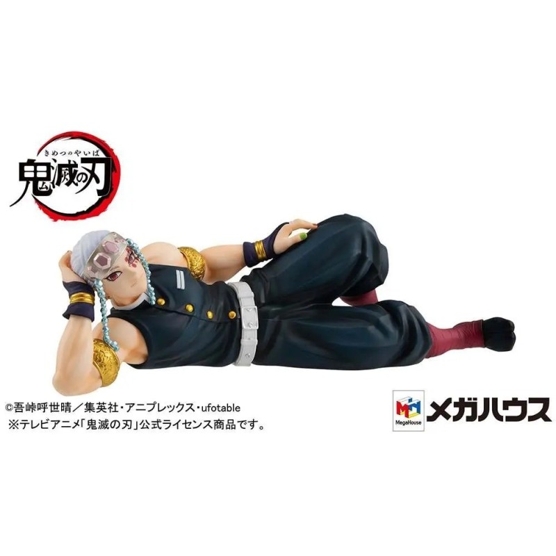 Demon Slayer Palm Size Uzui Gem Statue