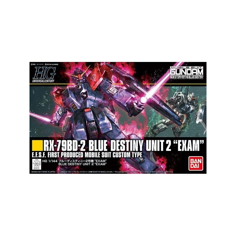 HGUC 208, BLU DESTINY UNIT 2 EXAM 1/144