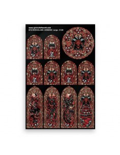 Vetrate Colorate - Demoni -... 2